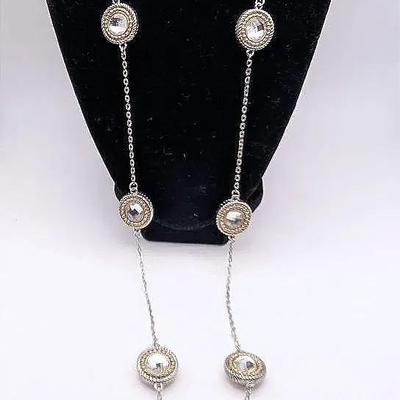Unique 2-Sided Station Necklace