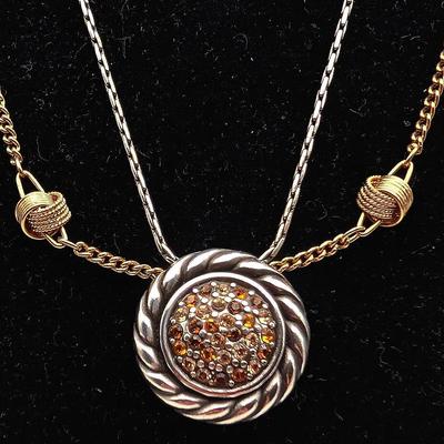 2 Necklaces | Brighton 2 Tone | Avon Gold Tone