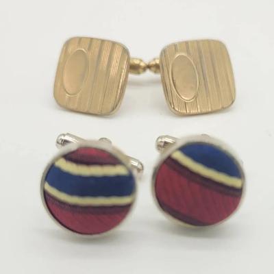 Cufflink Collection | Two Pairs of Vintage Cufflinks