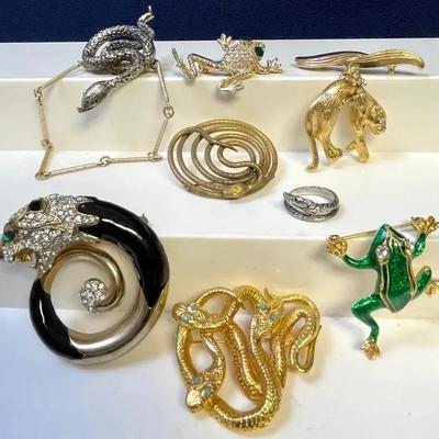 Snakes, Frogs And Cats Jewerly 