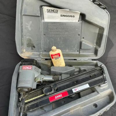 Senco Nail Gun SN60 In Case With Manual