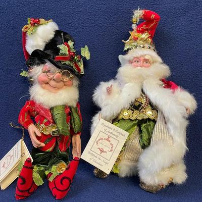 Mark Roberts Holiday Christmas Limited Edition Dolls 