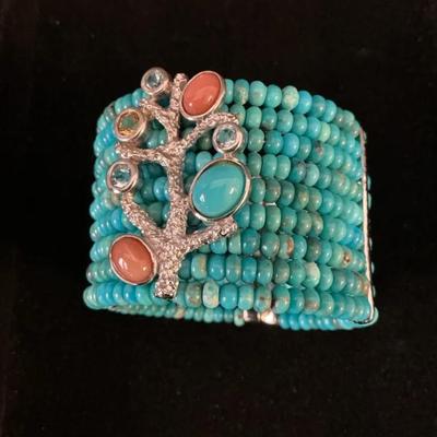 Ross Simons Turquoise Bracelet With Original Box