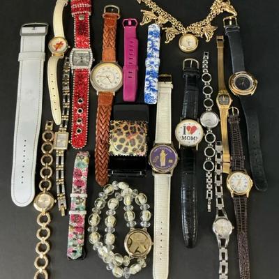 Assorted Watches And Bands, 15 Watches 