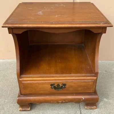 Harmony House Maple 1970s Era Nightstand