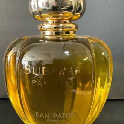 Sublime Parfume, Jean Patou Paris, Large Display Factice Bottle