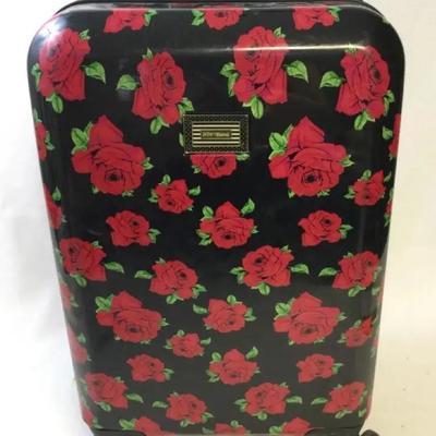 Betsy Johnson Overhead Rose Carry-On Spinner