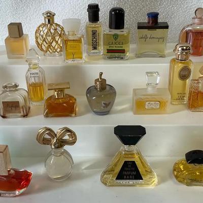 Miniature Designer Parfume Bottles, 24 Pcs