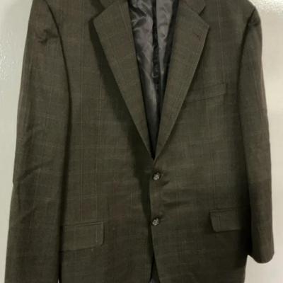 Burberry Men’s Wool Sportcoat, Size 44 Reg. 