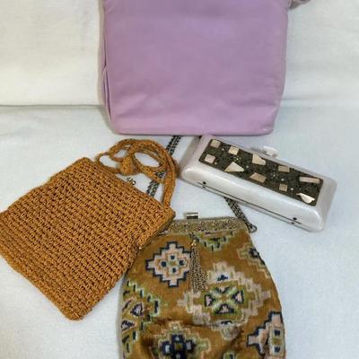 Vintage Evening Bags, 4 Pcs