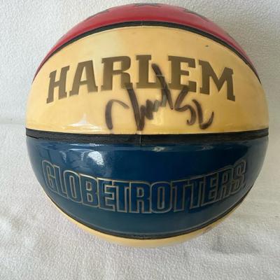 Harlem Globetrotters Basketball, Autographed By Multiple Players