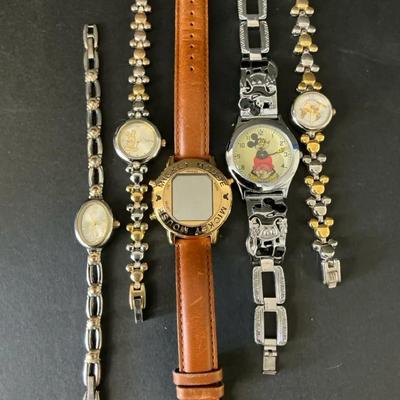 Mickey Mouse Watches, 5 Pcs