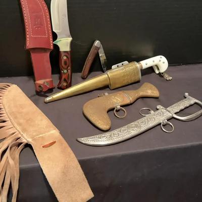 Decorative and Functional Knives Assortment
