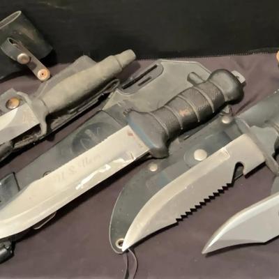 Hunting and Survival Knives Assortment