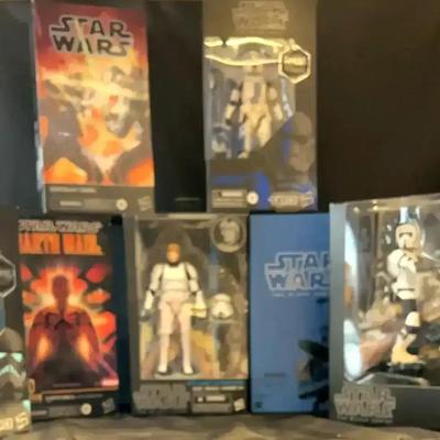 Star Wars Figurines Featuring Luke Skywalker