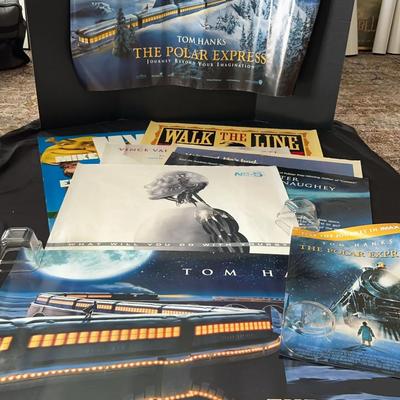 Movie Poster Collection Featuring The Polar Express
