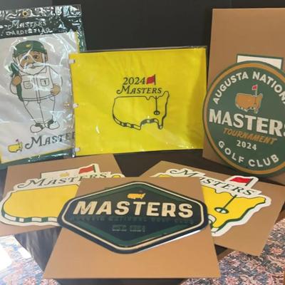Masters Collection Featuring Metal Wall Signs & 2024 Flags