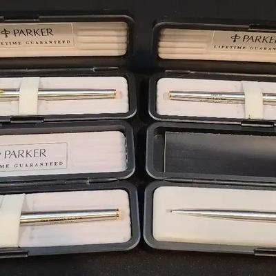 Set of Four Parker Pens