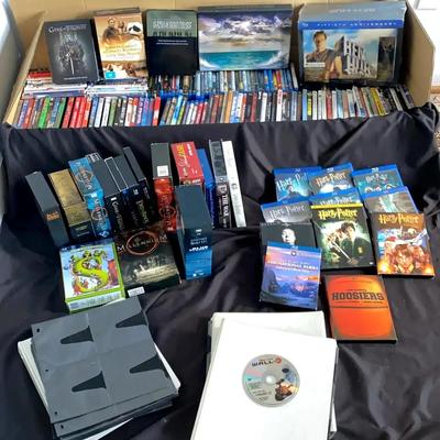 DVD Collection Featuring Harry Potter, Game of Thrones, Lord of the Rings & More