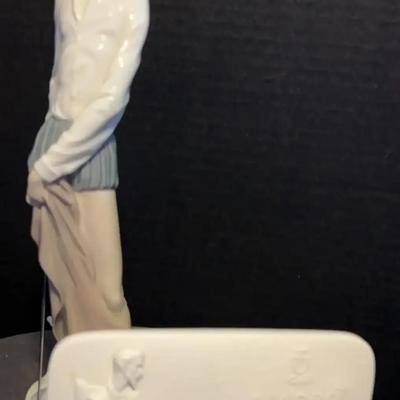 Lladró “Don Quixote” Porcelain Figurine and Plaque