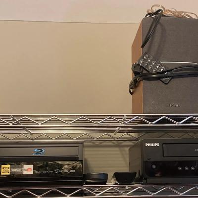 Panasonic & Philips Media Players with Edifier Speakers