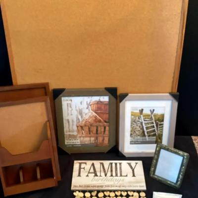 Bulletin Board, Wall Hangings & Picture Frame Collection