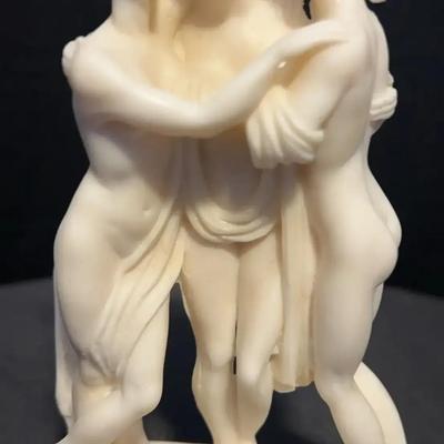 Carrara Marble Sculpture – “The Three Graces”