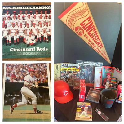 Cincinnati Reds & Pete Rose Memorabilia Collection