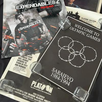 Action & Drama Movie Posters Featuring The Expendables 2