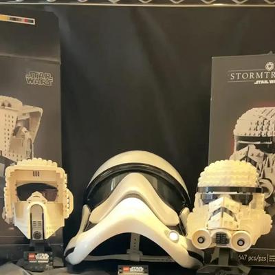 Star Wars Stormtrooper LEGO Helmets & Replica Helmet
