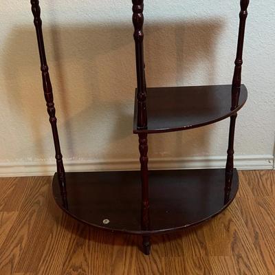 BK106 Three-Tier Crescent Hall Table
