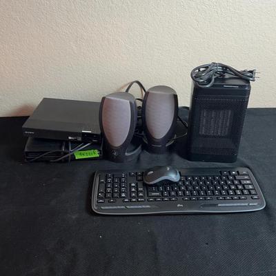 BK221 Computer Keyboard Heater DVD Player  And Speakers 