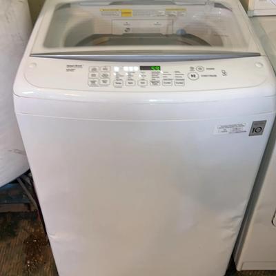 BK403 LG Direct Drive top-load washing machine. 