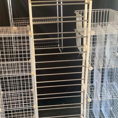 BK429 Wire Mesh Storage Cube Organizer
