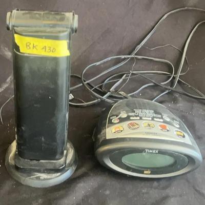 BK430 OttLite Folding Task Lamp And Clock