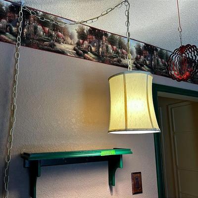 BK179 FLARED DRUM PORTABLE SWAG LAMP SHADE 