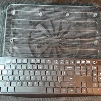 BK214 Zalman Notebook Cooler W/ Keyboard