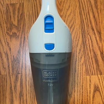 BK309 Black & Decker Dustbuster # 1 (powered on at time of picture)