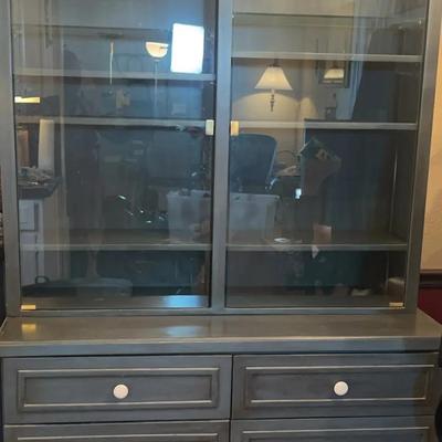 BK162 Refinished China Cabinet