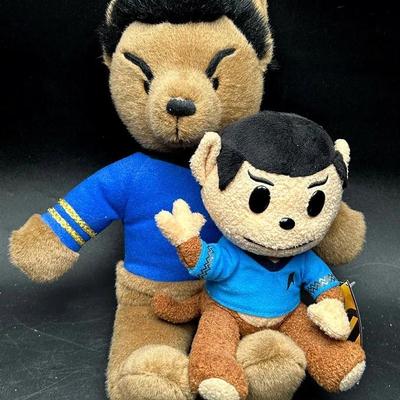 BK187 Star Trek: Spock Teddy Bear & Monkey