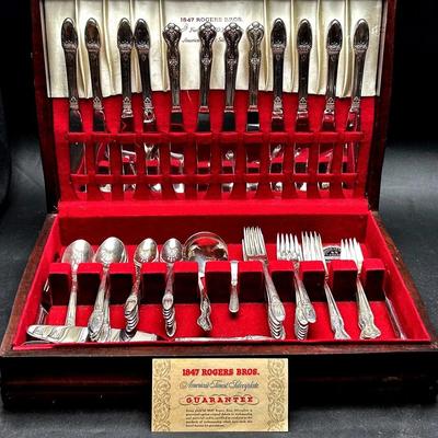 BK182 1847 Roger’s Brothers Silverplate Flatware & More