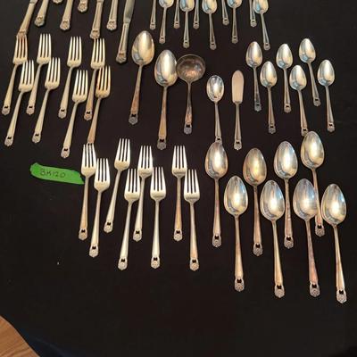 BK120 Rogers Bros. Flatware (53 pcs)