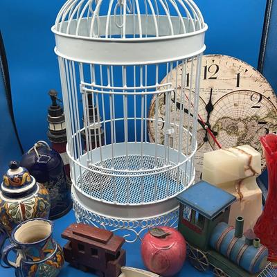 BK238 Decorative White Bird Cage