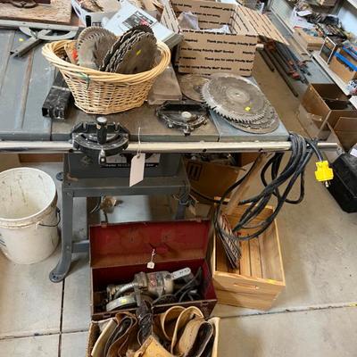 Sale Photo Thumbnail #196: Table saw seen online