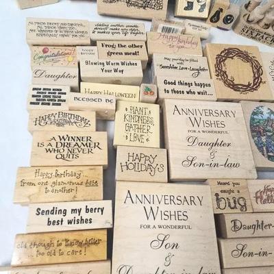 Rubber Stamps & Ribbon 