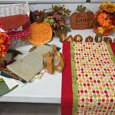 Fall Decor 2 Wicker Baskets