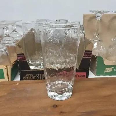 Glass Cup Sets Set Of 8 And Set Of 6