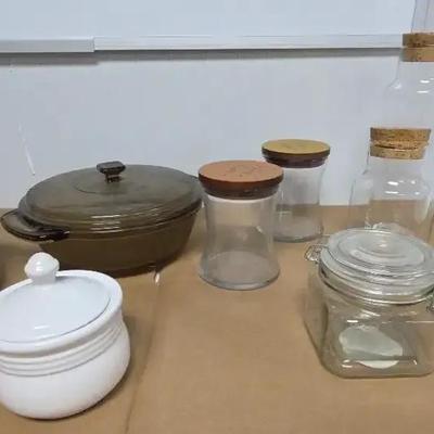 Glass Storage Containers Anchor Ovenware