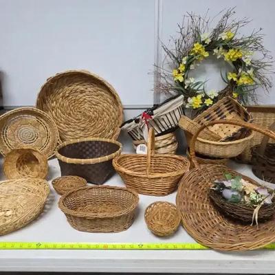 Large Basket Lot All Sizes