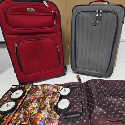 Samsonite And Jeep Wheel Luggage Collapsible Wheel Bags